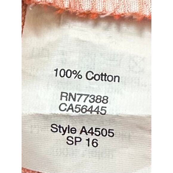 2/$30 J. Crew 3" Oxford Cotton Shorts Salmon Pink Low-Rise Summer Chino Size 2 - Picture 6 of 7